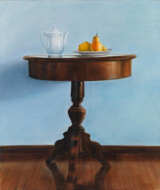 «Τραπέζι με φρούτα» λάδι σε καμβά, 130 Χ 110 εκ., αρ. κτ. 224