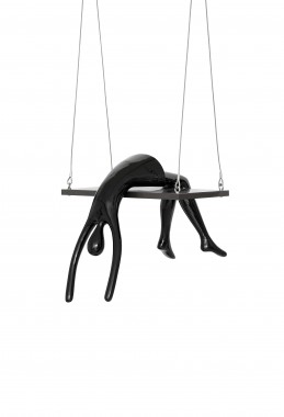 «Marie Angelique on the swing» 2007, f. 97 X 37 X 63, s.80 X 40 X 3 εκ., αρ. κτ. 2222